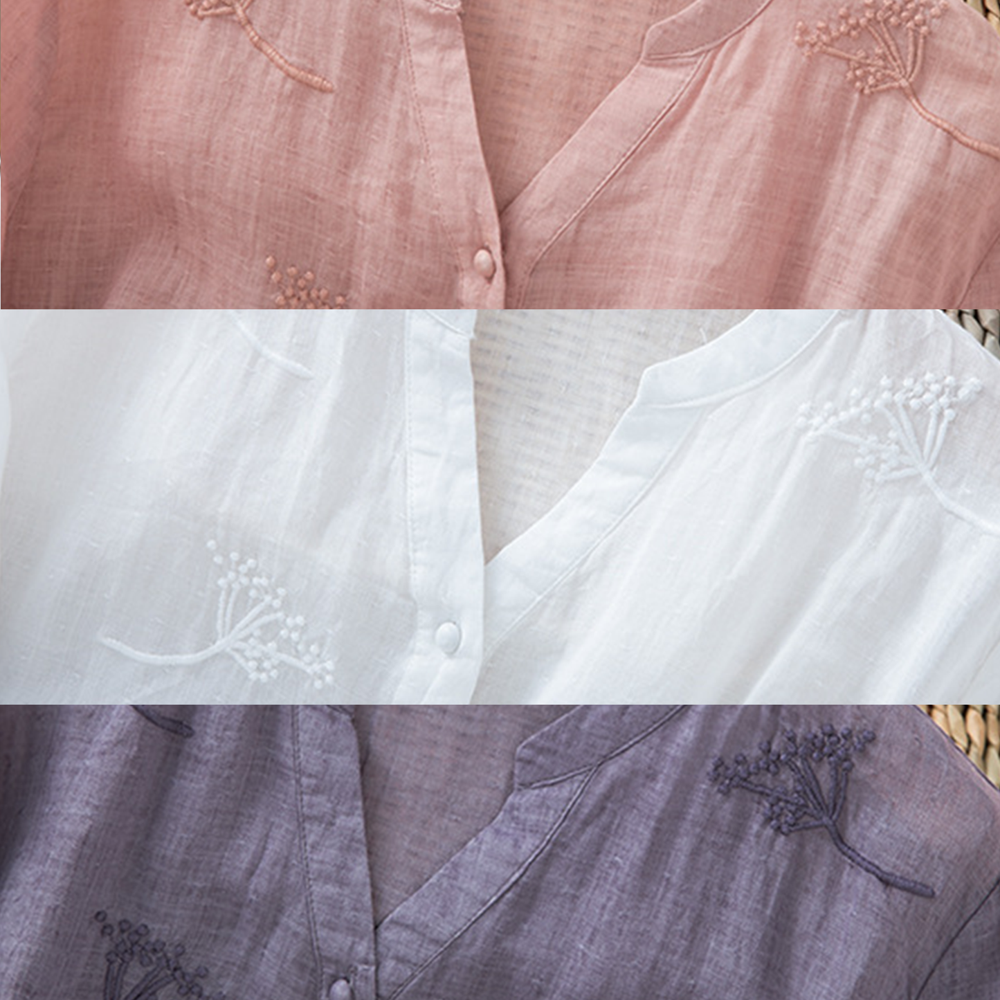 Adele Chambray Blouse