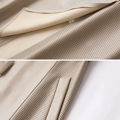 Avelle Sheepskin Leather Skirt