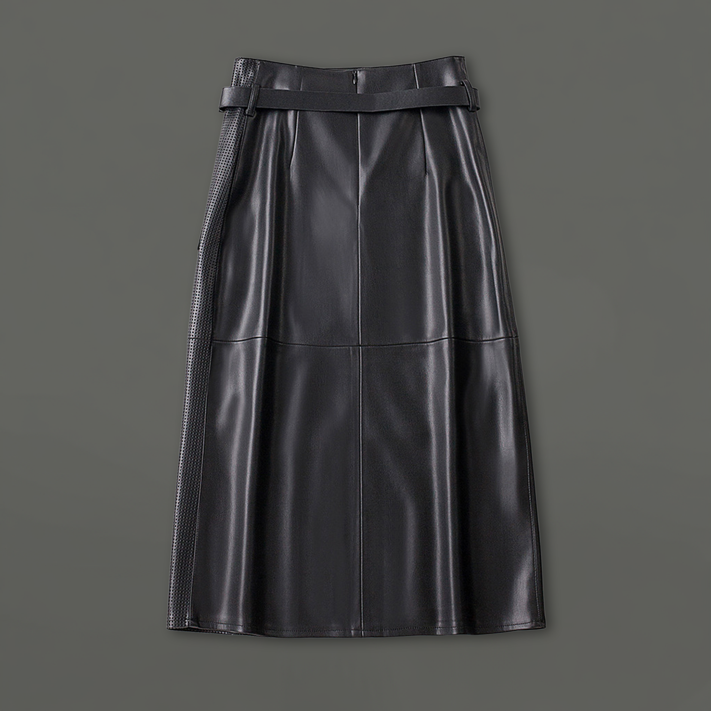 Avelle Sheepskin Leather Skirt