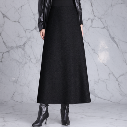 Céline Wool Midi Skirt