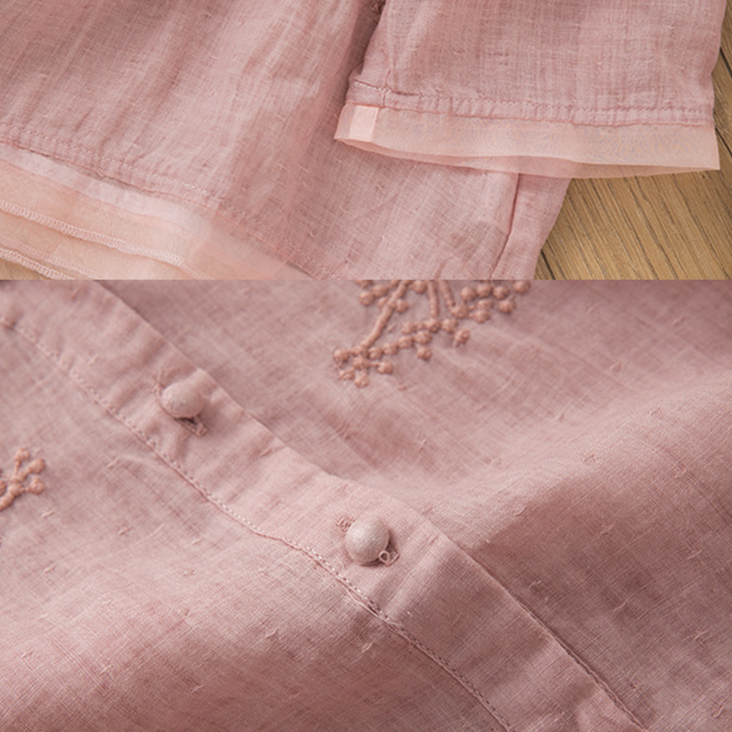 Adele Chambray Blouse