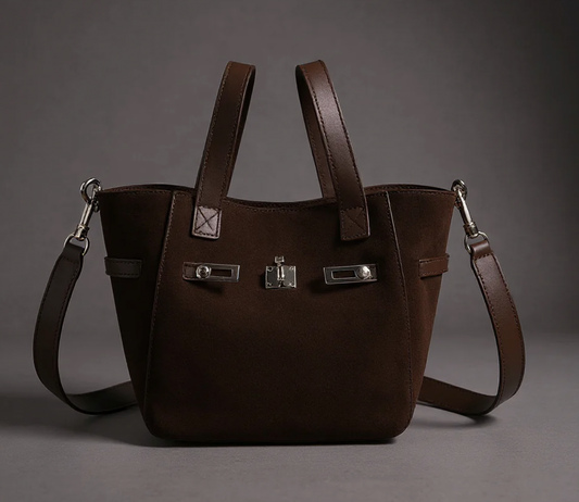 Marcellé Mini Suede Tote