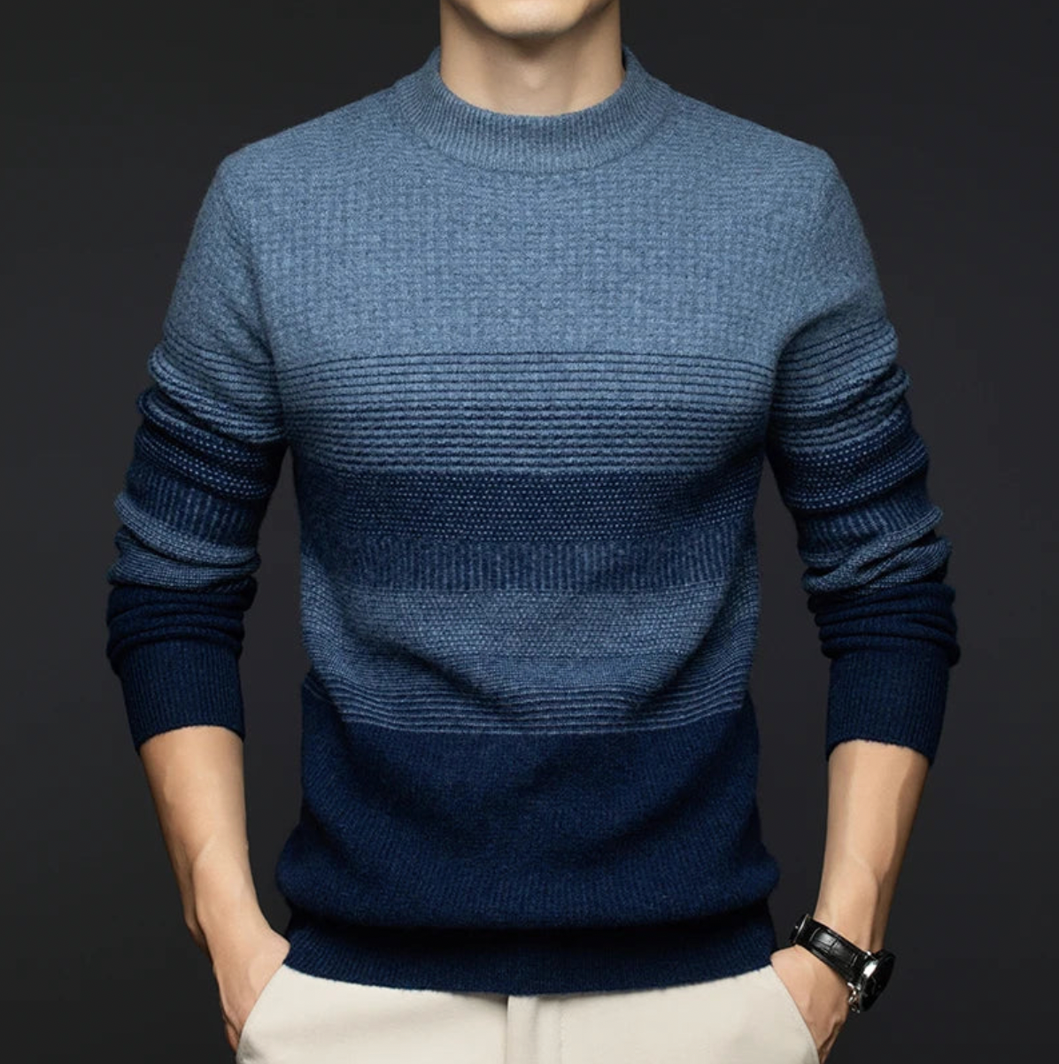 Arden Gradient Wool Sweater