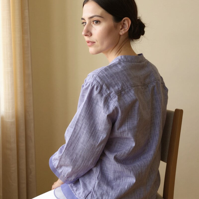 Adele Chambray Blouse